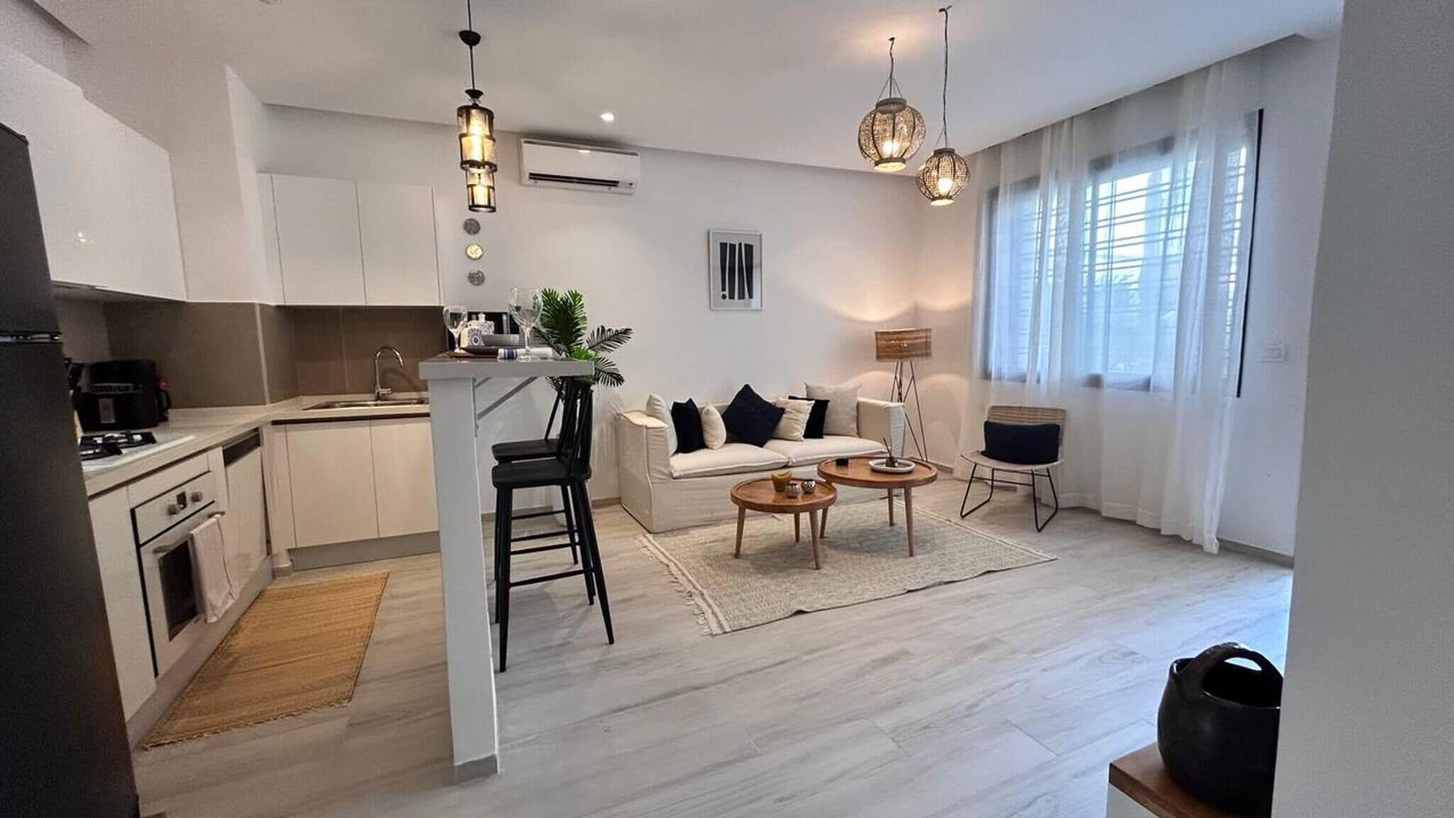 Apartment, 1 Bedroom | Living area