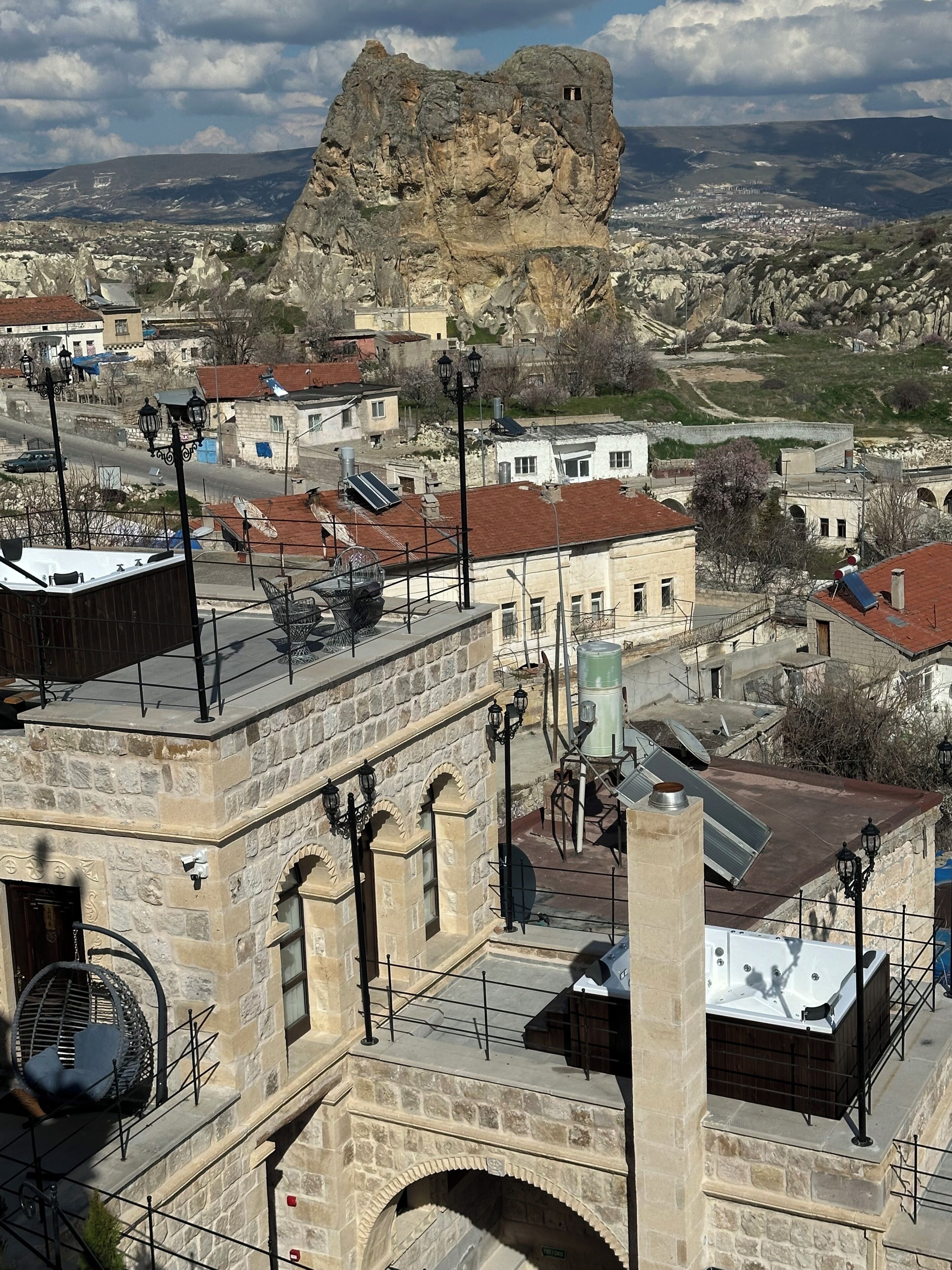 Fachada de la propiedad