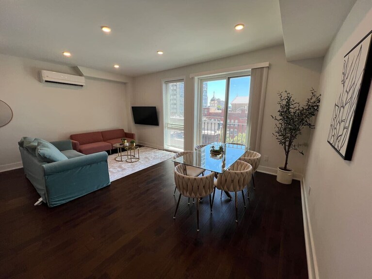 Private Balcony | Gorgeous Center City Bilevel Apt - Philadelphia