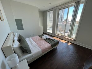 Iron/ironing board, WiFi, bed sheets - Private Balcony | Gorgeous Center City Bilevel Apt (Philadelphia)