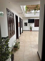 Sala de estar en el lobby