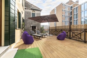 Terrace/patio - TWO SPLENDID TERRACES OVERLOOKING THE LAGOON (Venice)