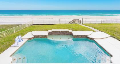 Oceanfront Pool Home-No-Drive Beach-Sparkle Bay