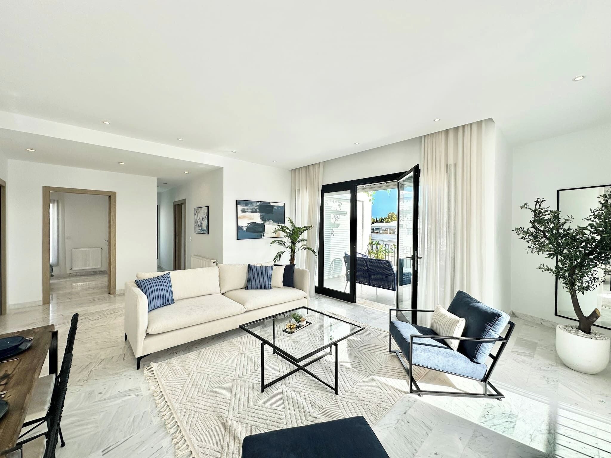 Huoneisto, 2 makuuhuonetta, tupakointi sallittu | Olohuone