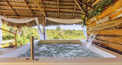 Valley View, Damajagua, Playateco, Jacuzzi, Camp