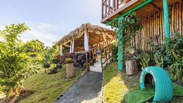 小屋, 2 间卧室, 吸烟房, 私人游泳池 | 花园