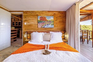 Cabaña, 2 habitaciones, para fumadores, alberca privada