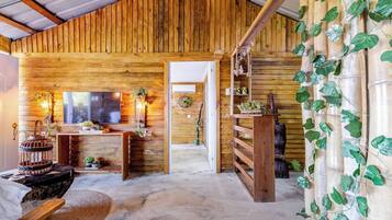 Cabin, 2 Bedrooms, Smoking, Private Pool | Interior