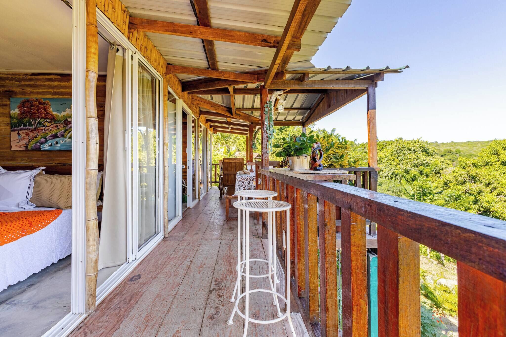 Cabin, 2 Bedrooms, Smoking, Private Pool | Balcony