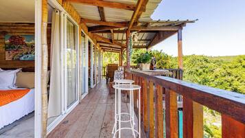 Cabin, 2 Bedrooms, Smoking, Private Pool | Balcony