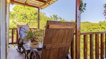 Cabin, 2 Bedrooms, Smoking, Private Pool | Terrace/patio