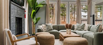 Designer Poconos Themed 5BR | Game • Pool • Spa