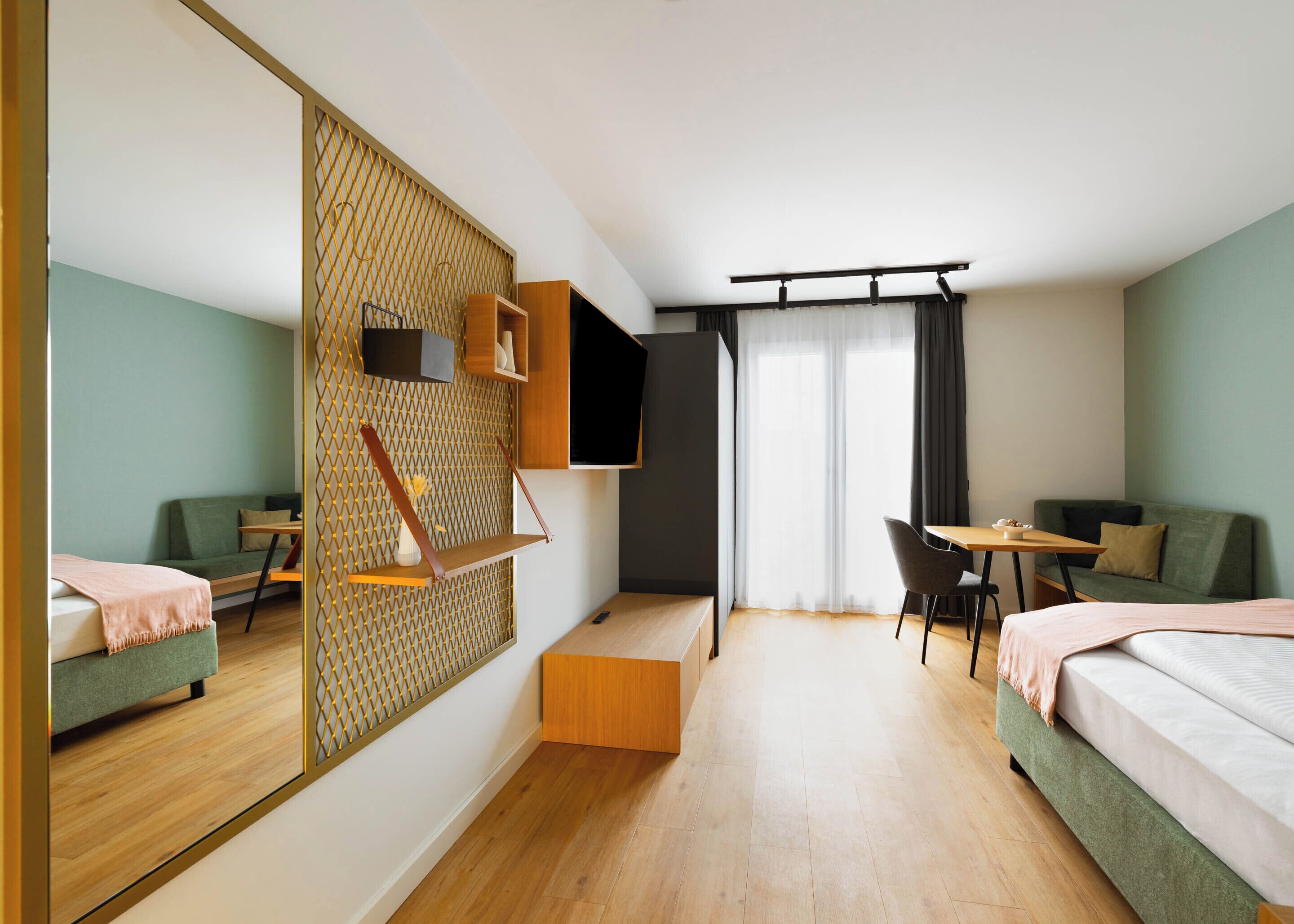 Suite mit Balkon (barrierefrei)