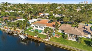 Exterior - Waterfront! Pool Paradise Home (Wilton Manors)