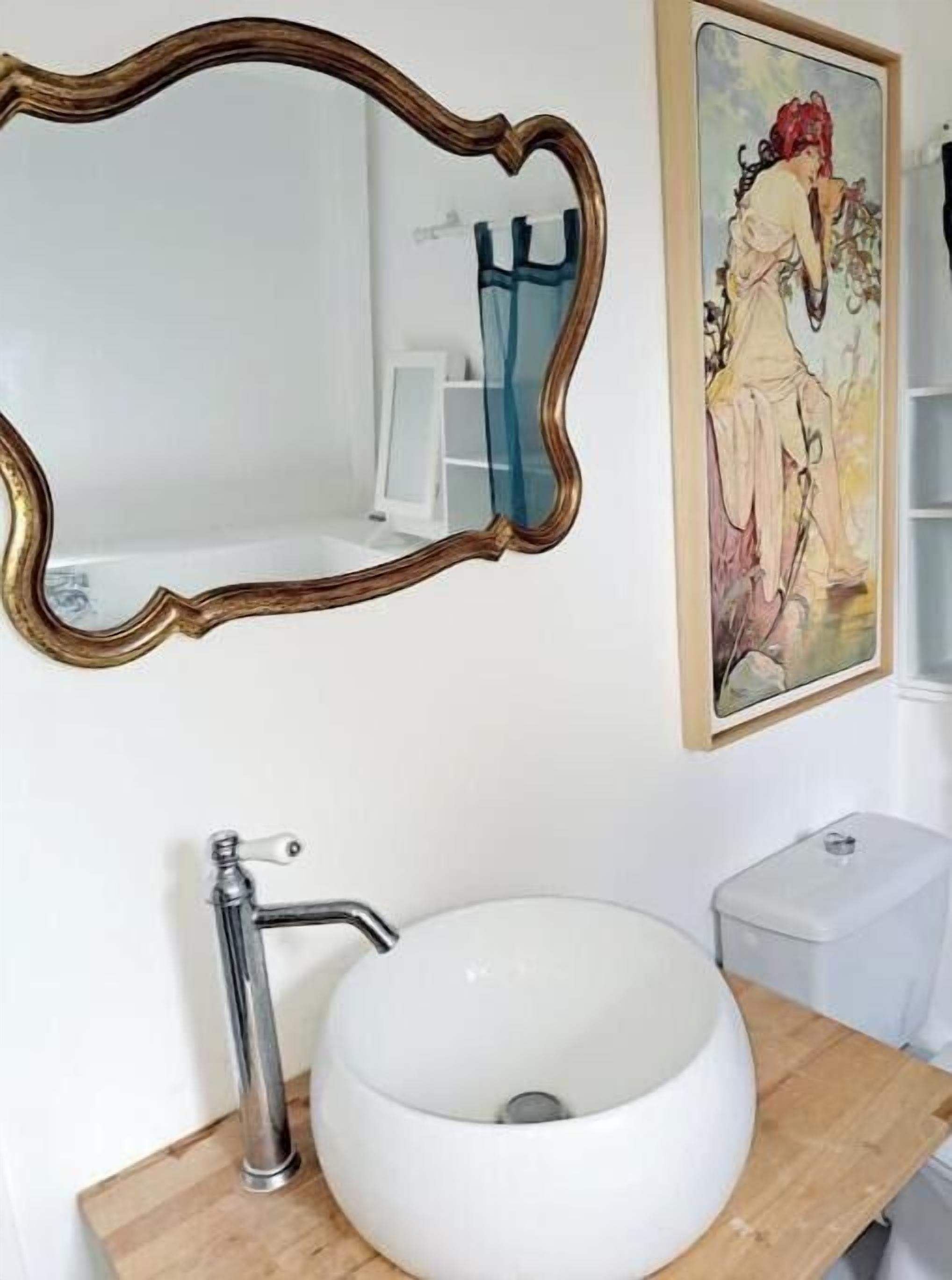 Dusche, Haartrockner, Seife