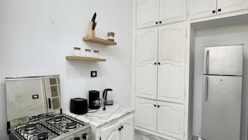 Appartement, 2 chambres, patio, vue océan | Cuisine privée