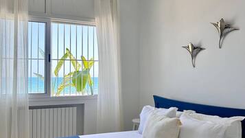 Apartamento, 2 quartos, varanda, vista para o oceano | 2 quartos