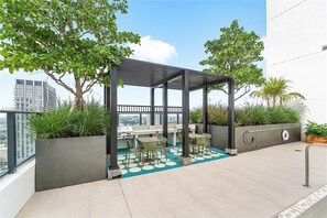 Restauration en plein air