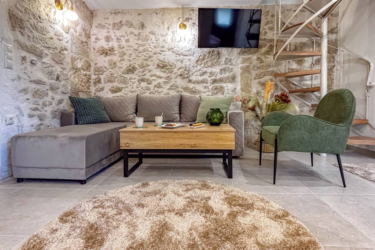 基本套房, 山景 | 起居區