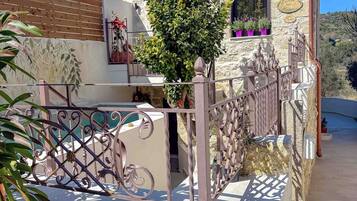 Majoituspaikan julkisivu