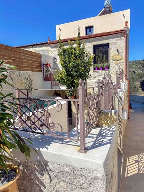 Majoituspaikan julkisivu