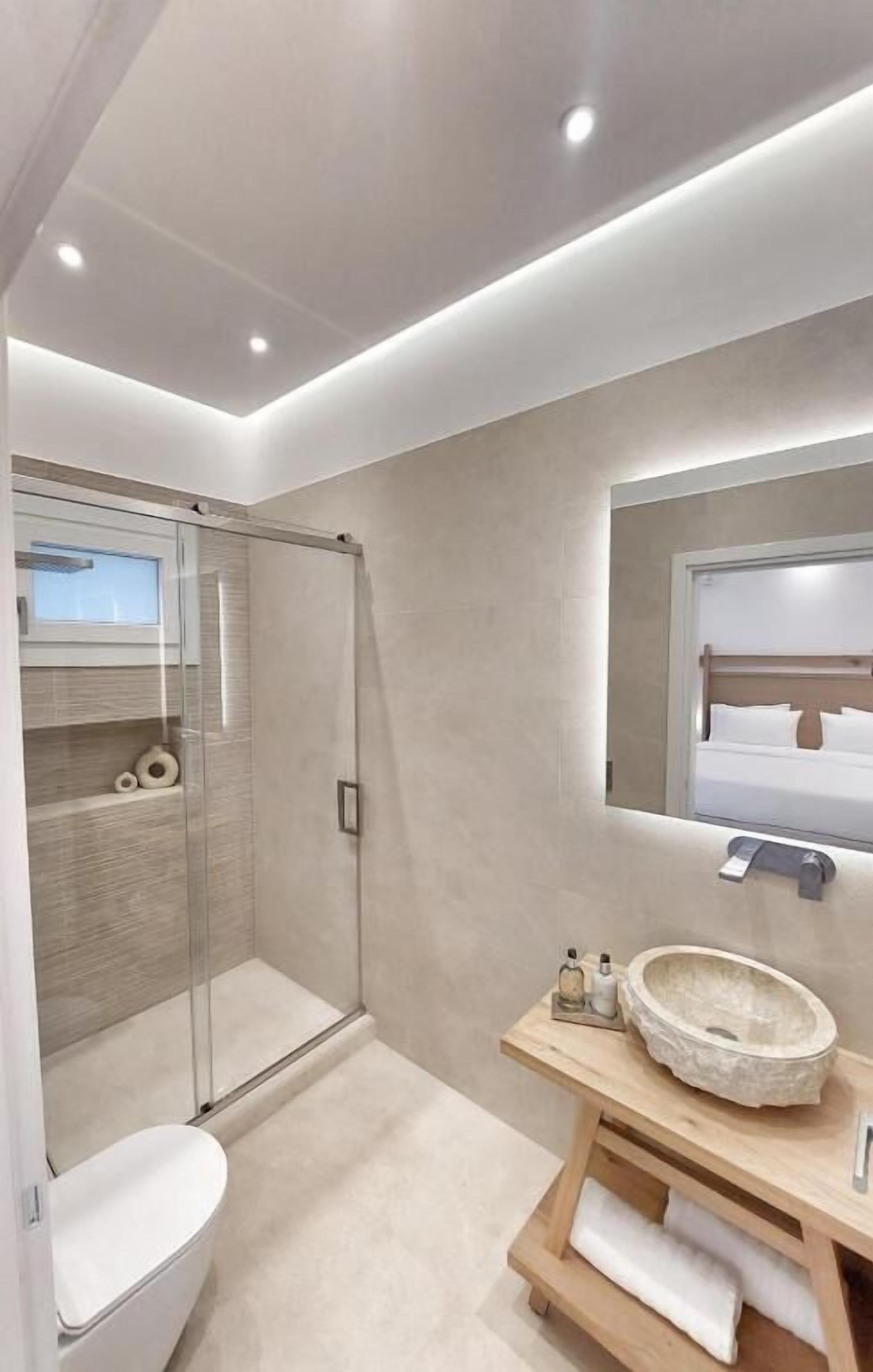 Deluxe-Suite, Meerblick | Badezimmer