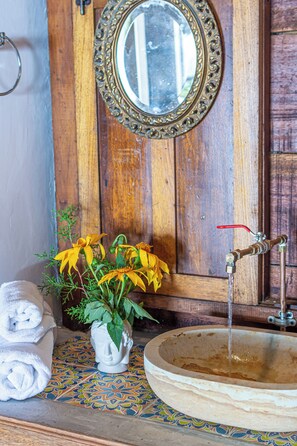 Deluxe Room, Mountain View | Bathroom - Nebula Ecolodge cerca de Minca (Minca)