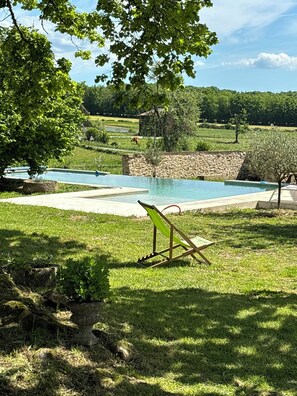 Pool - Restored 18th century Bergerie - 6 pers - Swimming pool - Estate 1,2 ha - Berry (Saint-Plantaire)