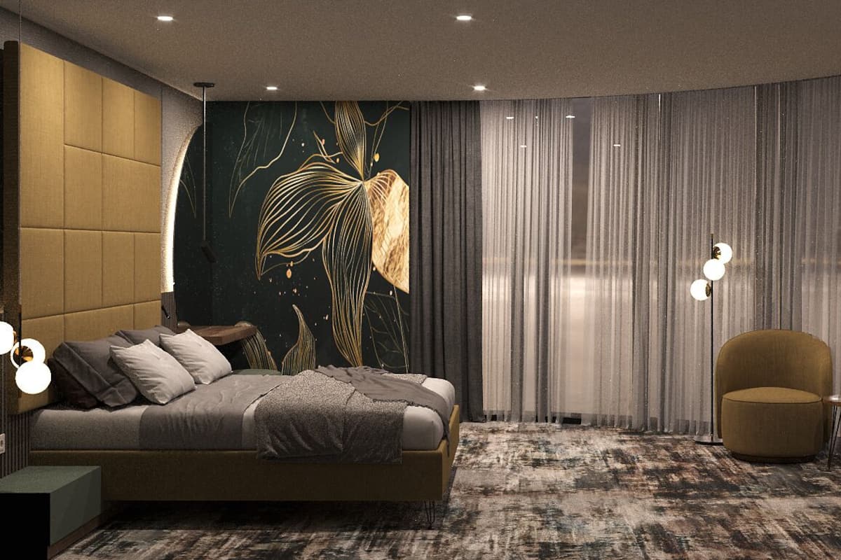 行政套房, 1 张特大床和 1 张沙发床