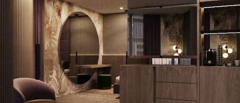 Junior Suite, 1 Double Bed with Sofa bed | Living area