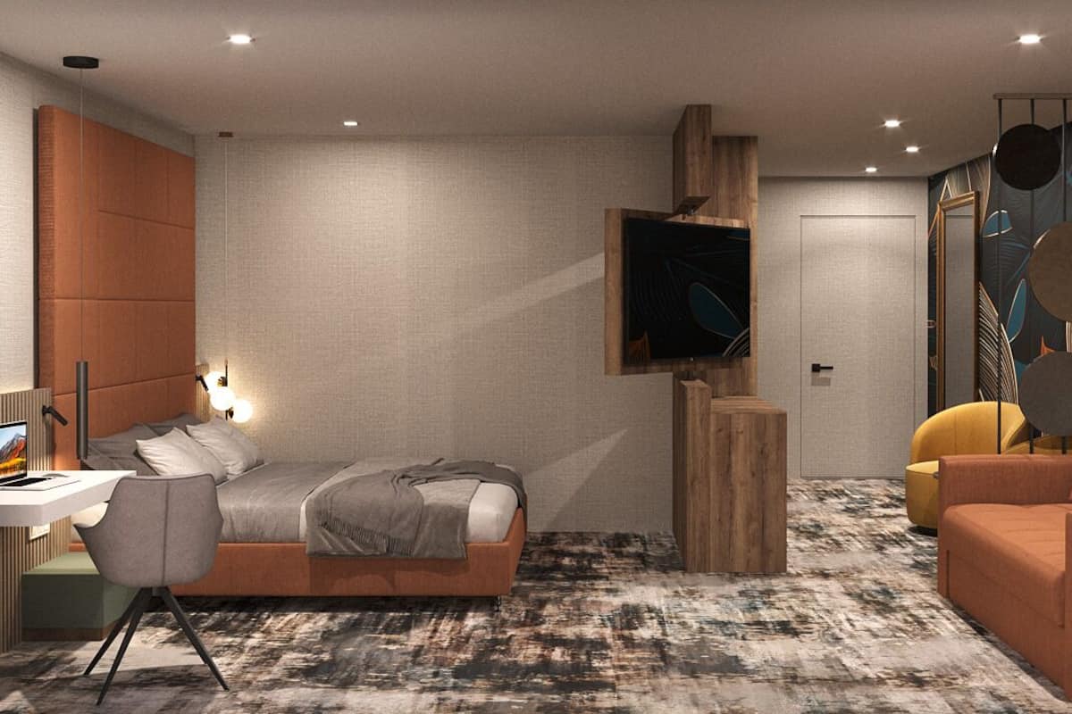 Privilege, 客房, 1 张特大床