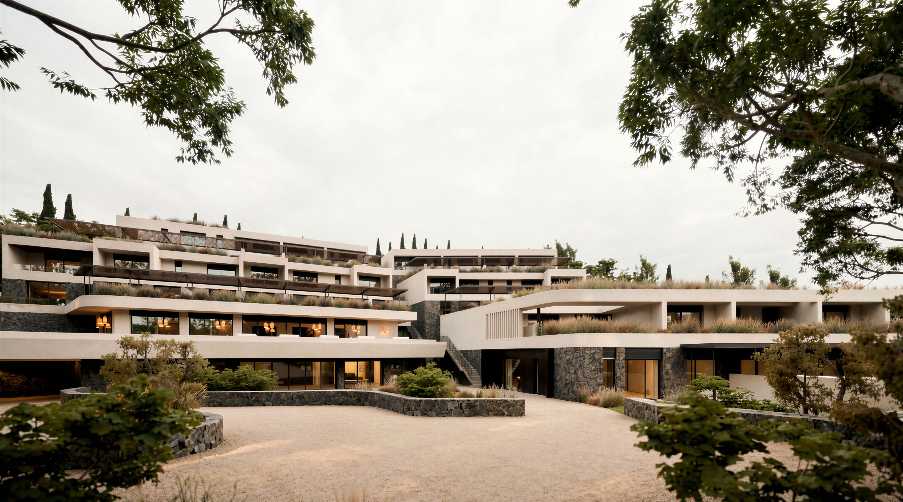 Fachada de la propiedad