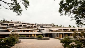 Fachada de la propiedad