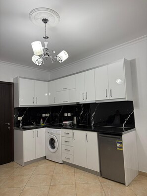 Private kitchen - Cozy Sea View Apartment (Saranda)
