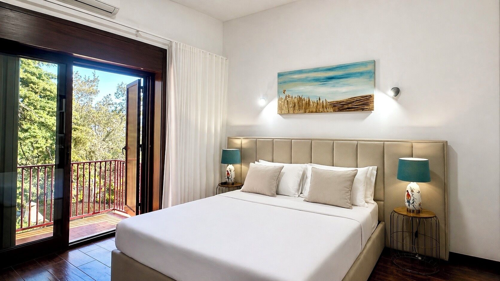 Deluxe Double Room, Balcony, Pool View