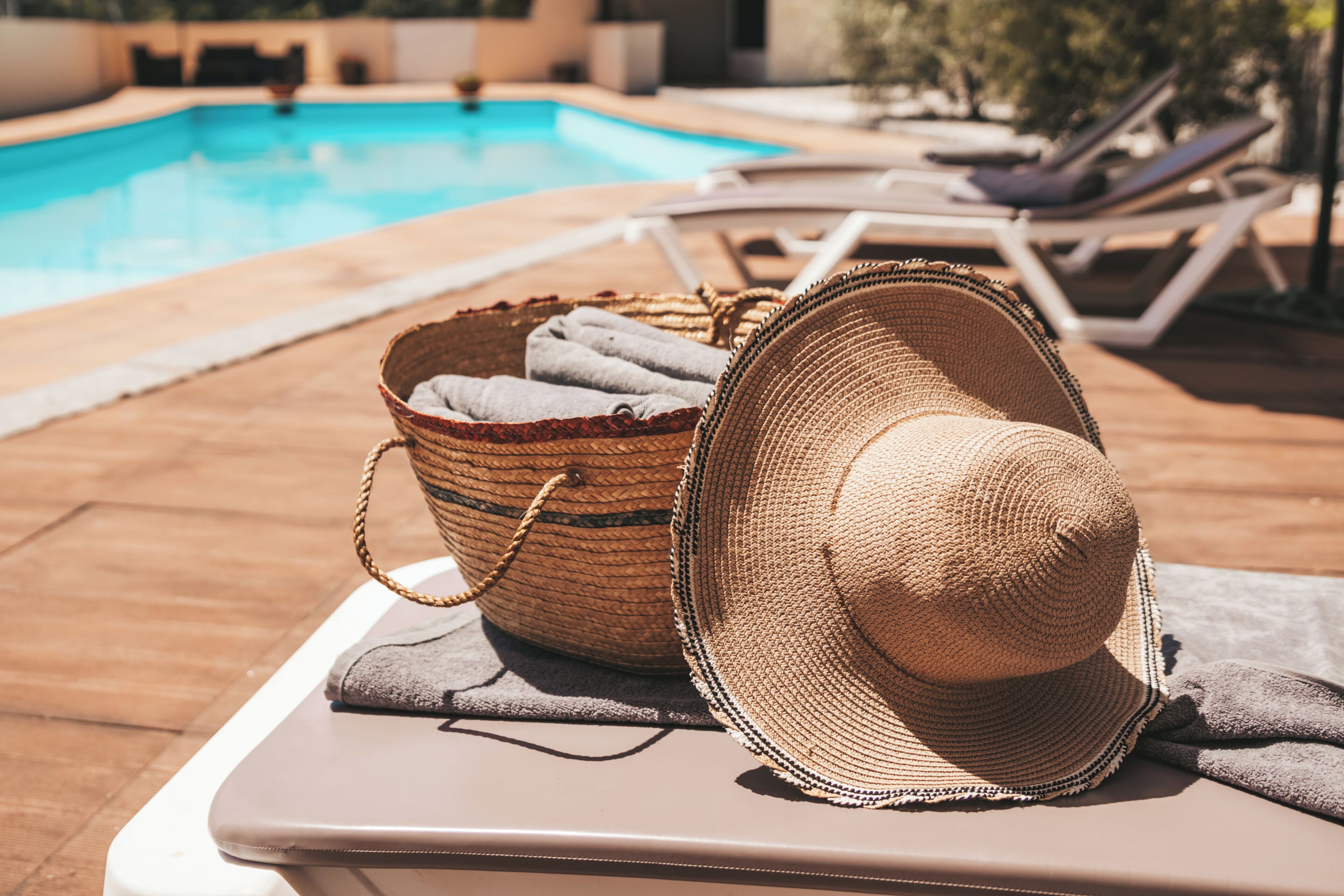 Seasonal outdoor pool