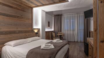 Familienzimmer, Balkon, Talblick