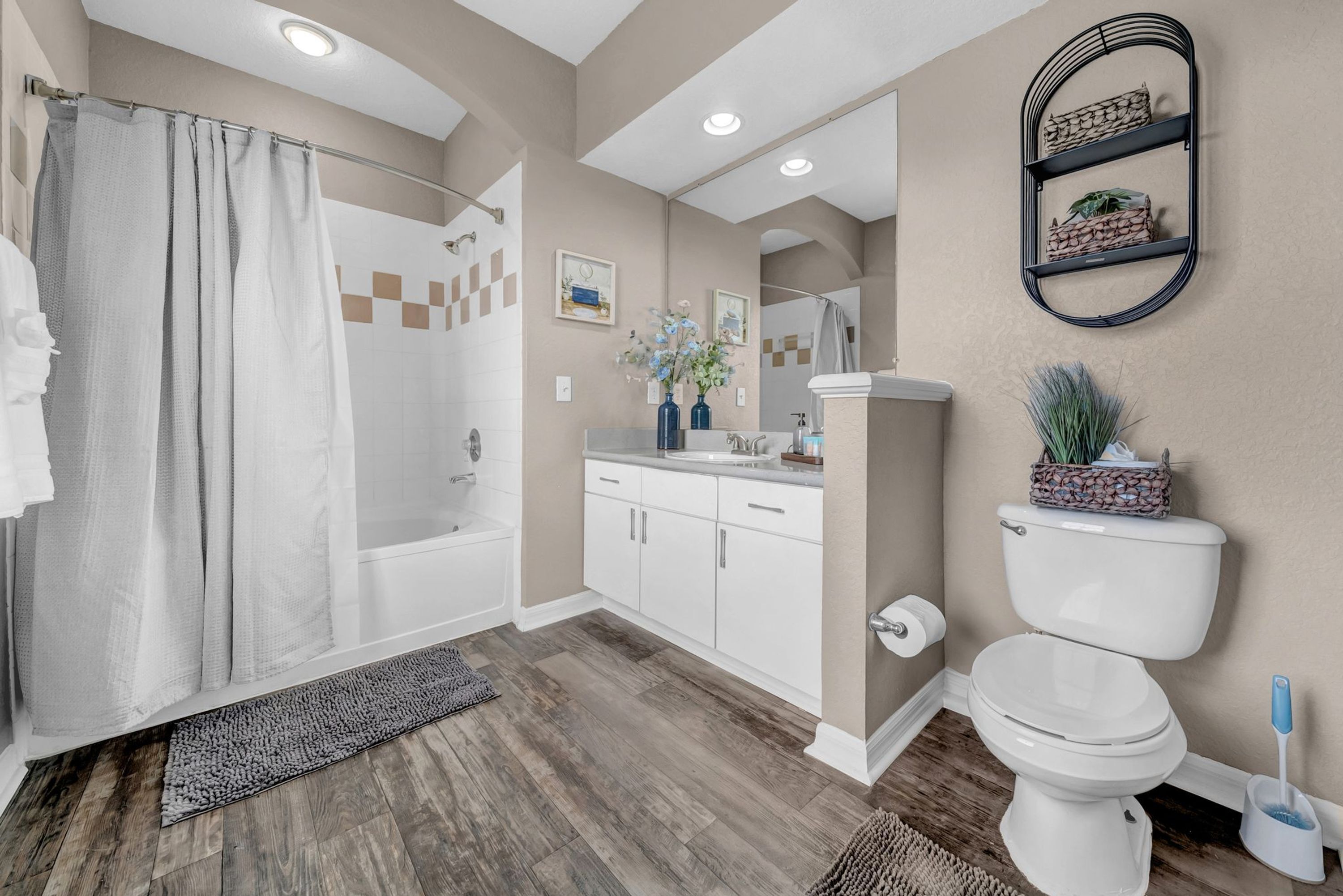 Ferienhaus | Badezimmer | Kostenlose Toilettenartikel