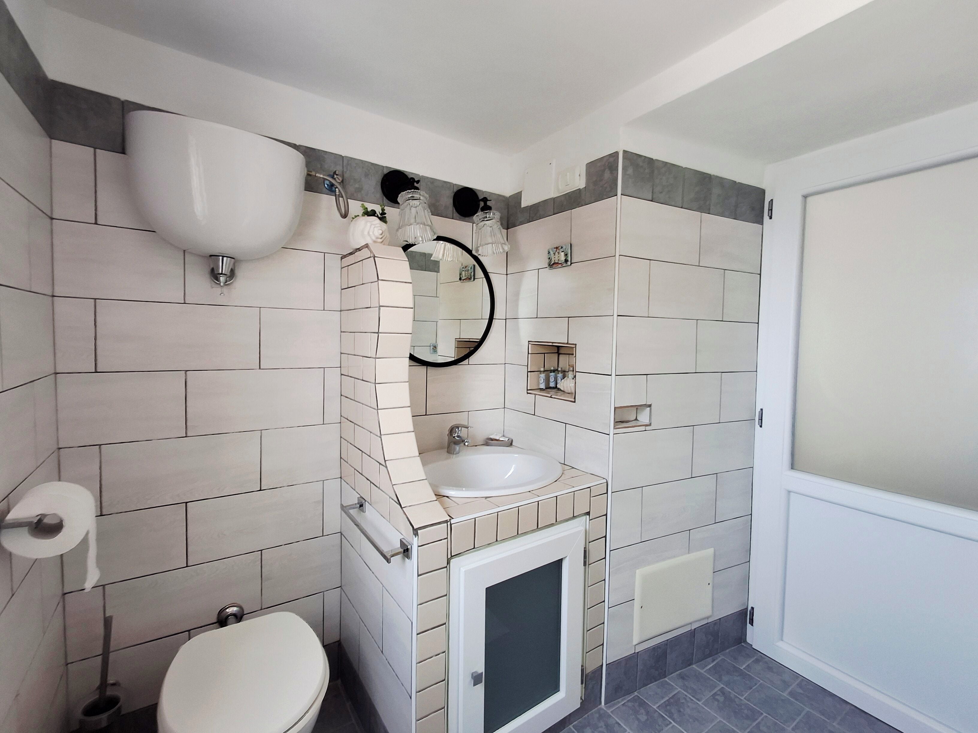 Towels, soap, toilet paper