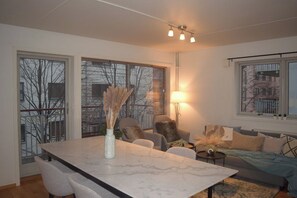 Living area - Spacious Hotel-Apartment in Gated Community in Central Oslo (Oslo)