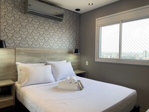 Studio | Blackout drapes, iron/ironing board, free WiFi - SP New Home (São Paulo)