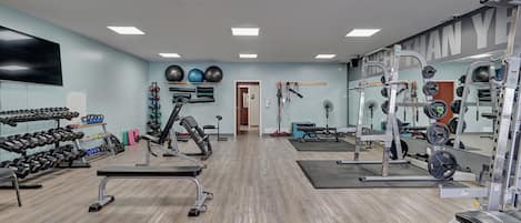 Fitnessbereich