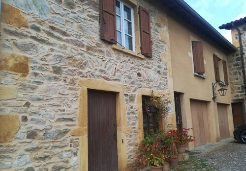 Chambre d’hôtes « La Grande Chambre » avec vue montagne, terrasse partagée et Wi-Fi
