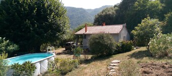 villa indépendante situé dans le parque naturel des Cévennes
Rivières  proches