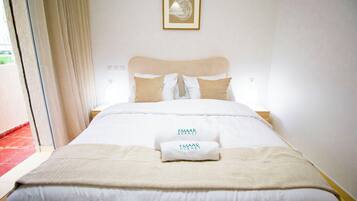 2 slaapkamers, een strijkplank/strijkijzer, reisbedje, gratis wifi
