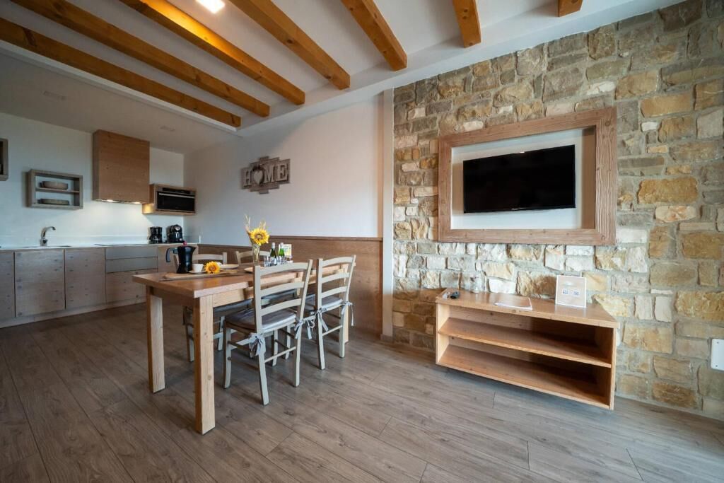 Apartment, Terrasse, Gartenblick | Speisen