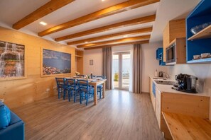 公寓, 露台, 花园景观 | 私人厨房