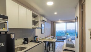 Apartment, Balkon, Strandblick | Eigene Küche