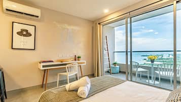 Huoneisto, parveke, rantanäköala