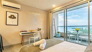 Apartment, Balcony, Beach View - Loft panorámico con balón piso 21 (santa marta)